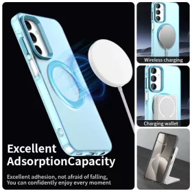 Techsuit - CandyCase MagSafe - Samsung Galaxy A25 5G - Kék tok-5949419313033 2 kép