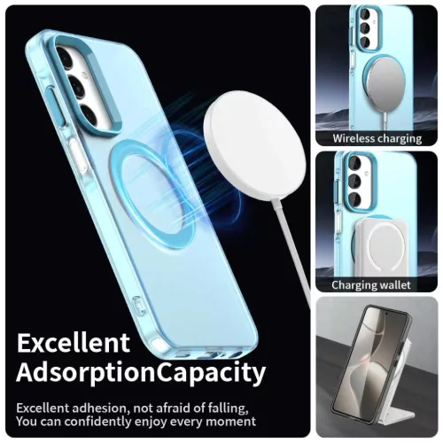 Techsuit - CandyCase MagSafe - Samsung Galaxy A25 5G - Kék tok-5949419313033 2 kép