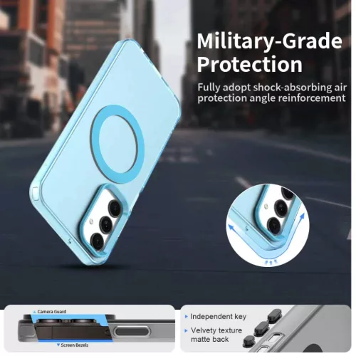 Techsuit - CandyCase MagSafe - Samsung Galaxy A25 5G - Kék tok-5949419313033 3 kép