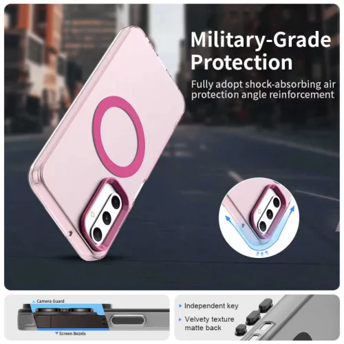 Samsung Galaxy A05s - Techsuit CandyCase MagSafe - Pink. tok-5949419312890 5 kép
