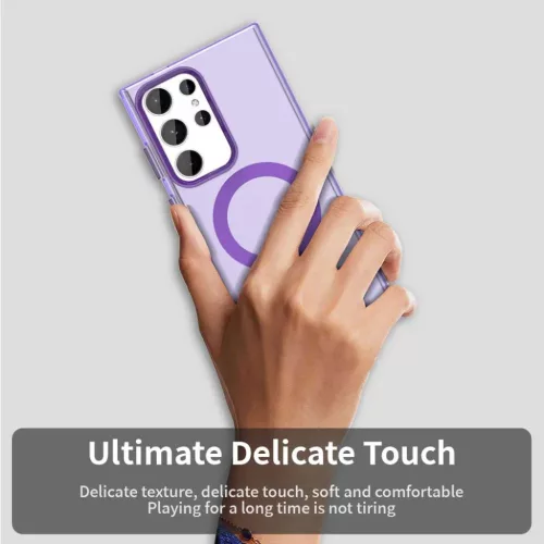 Techsuit - CandyCase MagSafe - Samsung Galaxy S24 Ultra - Lila tok-5949419312777 3 kép