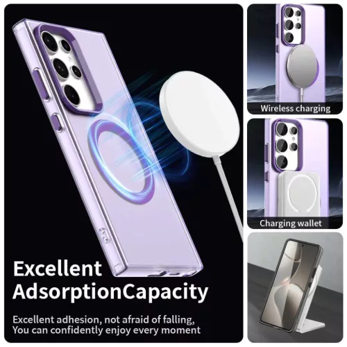 Techsuit - CandyCase MagSafe - Samsung Galaxy S24 Ultra - Lila tok-5949419312777 5 kép