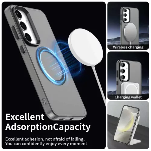 Techsuit - CandyCase MagSafe - Samsung Galaxy S24 - Fekete tok-5949419312715 4 kép