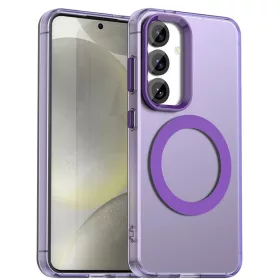  Samsung Galaxy S24 Lila Techsuit CandyCase MagSafe tok