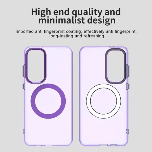 Techsuit - CandyCase MagSafe - Samsung Galaxy S24 - Lila tok-5949419312678 5 kép