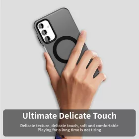 Techsuit - CandyCase MagSafe - Samsung Galaxy A55 5G - Fekete tok-5949419312616 2 kép