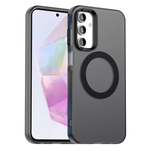 Techsuit - CandyCase MagSafe - Samsung Galaxy A55 5G - Fekete tok-5949419312616 6 kép