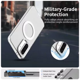  Samsung Galaxy A56 5G Fehér Techsuit CandyCase MagSafe tok-5949419312159 2 kép
