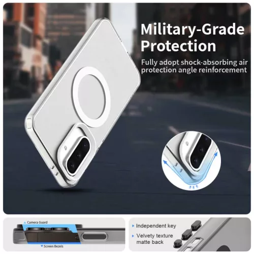 Samsung Galaxy A56 5G Fehér Techsuit CandyCase MagSafe tok-5949419312159 2 kép