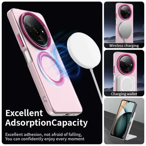 Techsuit - CandyCase MagSafe - Xiaomi Redmi A3 / Redmi A3x - Rózsasz�-5949419311596 3 kép