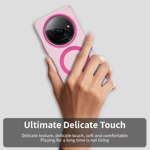 Techsuit - CandyCase MagSafe - Xiaomi Redmi A3 / Redmi A3x - Rózsasz�-5949419311596 4 kép