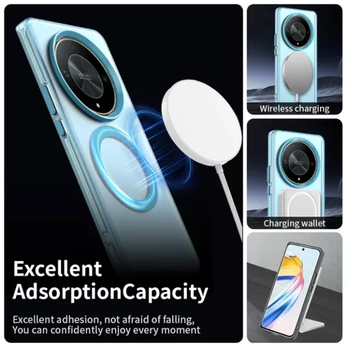 Techsuit - CandyCase MagSafe - Honor Magic6 Lite - Kék tok-5949419311084 6 kép
