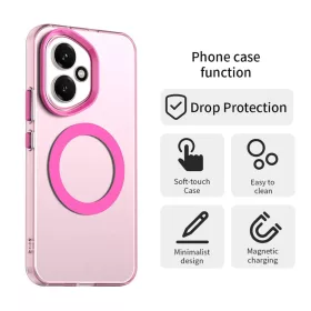 Techsuit - CandyCase MagSafe - Honor 400 - Rózsaszín tok-5949419310797 2 kép