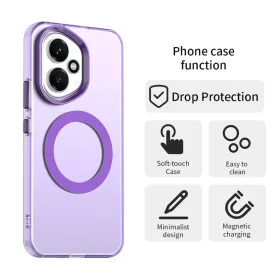 Techsuit - CandyCase MagSafe - Honor 400 - Lila tok-5949419310773 2 kép