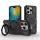  iPhone 17 Pro Max Techsuit Carbon Shield PRO Fekete tok