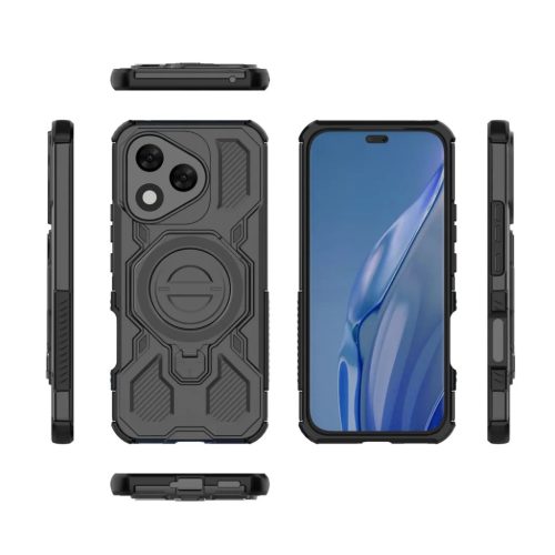  Honor 400 Lite Fekete Techsuit Carbon Shield PRO tok-5949419309012 3 kép