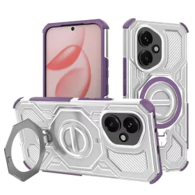    Honor 400 Lila Átlátszó Techsuit Carbon Shield PRO védőtok