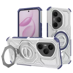    Honor 400 Pro Kék Átlátszó Techsuit Carbon Shield PRO tok