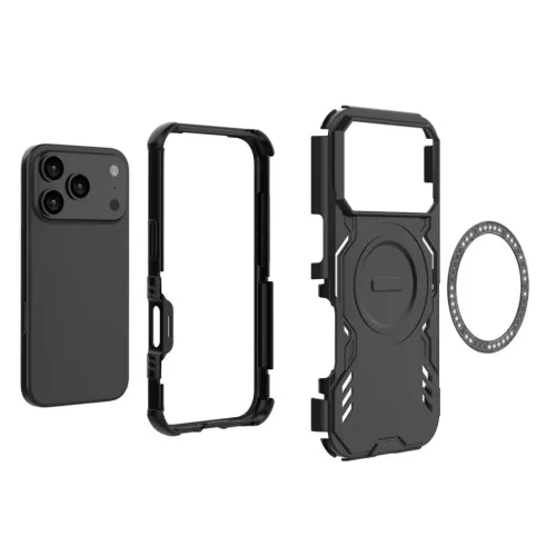  iPhone 17 Pro Fekete Techsuit ArmorMag tok-5949419317550 5 kép
