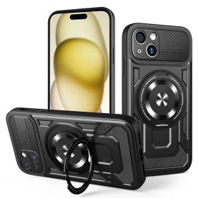 Techsuit - RuggedCam - iPhone 15 - Fekete tok-5949419317499 1 kép