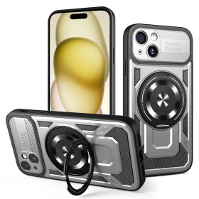 Techsuit - RuggedCam - iPhone 15 - Szürke tok-5949419317475 1 kép