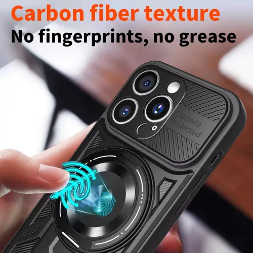 Techsuit - RuggedCam - iPhone 16 Pro Max - Szürke tok-5949419317154 5 kép