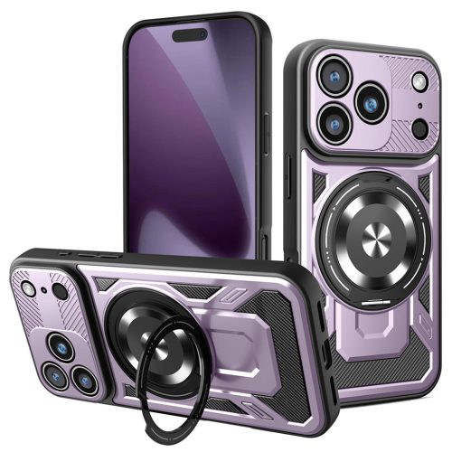 Techsuit - RuggedCam - iPhone 17 Pro - Lila tok