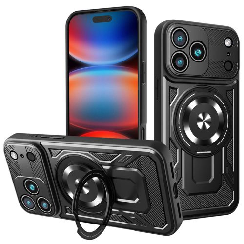 Techsuit - RuggedCam - iPhone 17 Pro Max - Fekete tok