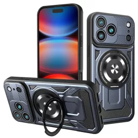  iPhone 17 Pro Max Kék Techsuit RuggedCam tok-5949419317048 1 kép