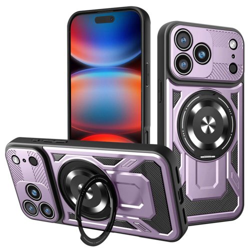 Techsuit - RuggedCam - iPhone 17 Pro Max - Lila tok