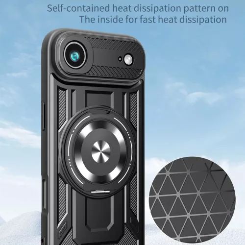  iPhone 17 Air Kék Techsuit RuggedCam tok-5949419317000 4 kép
