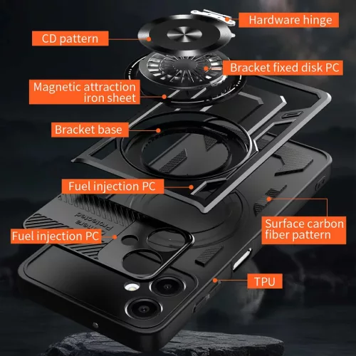 Samsung Galaxy A07 4G Techsuit RuggedCam - Kék tok-5949419316089 4 kép