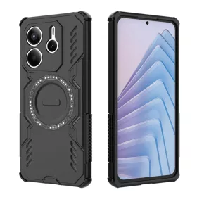 Xiaomi Redmi Note 14 5G - Techsuit - ArmorMag tok - Fekete-5949419315839 2 kép