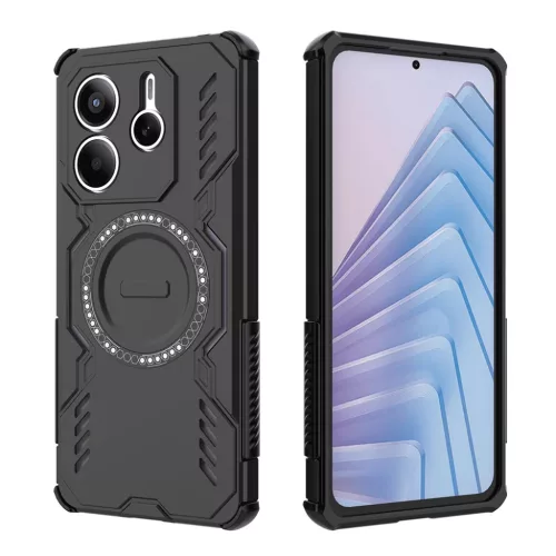 Xiaomi Redmi Note 14 5G - Techsuit - ArmorMag tok - Fekete-5949419315839 2 kép