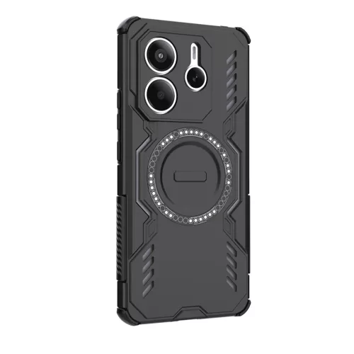 Xiaomi Redmi Note 14 5G - Techsuit - ArmorMag tok - Fekete-5949419315839 3 kép