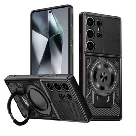   Techsuit - RuggedCam - Xiaomi Redmi Note 14 Pro 5G / Note 14 Pro+ 5G / Poco X7 - Fekete tok