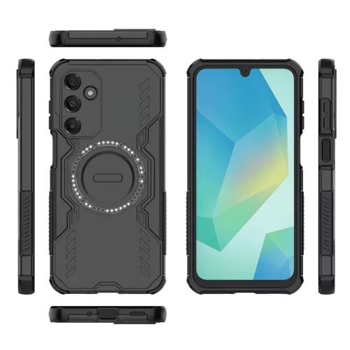 Samsung Galaxy A16 4G / A16 5G - Techsuit - ArmorMag tok - Fekete-5949419315679 4 kép
