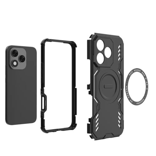  Honor 400 Lite Fekete Techsuit ArmorMag tok-5949419315457 5 kép