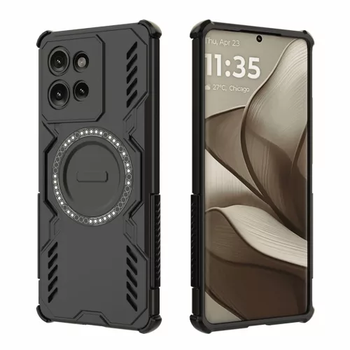Motorola Edge 50 Techsuit ArmorMag fekete tok-5949419315334 2 kép