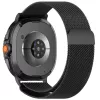 Samsung Galaxy Watch8 40mm/Watch8 44mm/Watch8 Classic/Ultra 2 - Techsuit - Fekete szíj (W009)