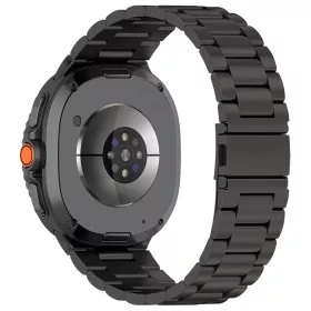   Szíj - Techsuit (W010) - Samsung Galaxy Watch8 40mm/Watch8 44mm/Watch8 Classic/Ultra 2 - Fekete