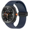 Óraszíj - Techsuit (W011) - Samsung Galaxy Watch8 40mm/Watch8 44mm/Watch8 Classic/Ultra 2 - Sötétkék