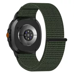   Techsuit - Óraszíj (W054) - Samsung Galaxy Watch8 40mm/Watch8 44mm/Watch8 Classic/Ultra 2 - Sötétzöld.