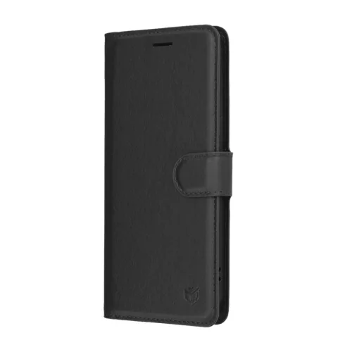 Techsuit - Bőr Tok - Honor 400 - Fekete tok-5949419318236 4 kép
