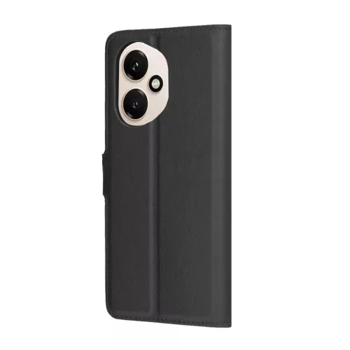 Techsuit - Bőr Tok - Honor 400 - Fekete tok-5949419318236 5 kép