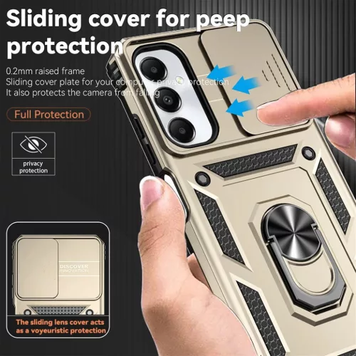 Techsuit - CamShield sorozat - Honor 400 - Rózsa arany tok-5949419318090 2 kép