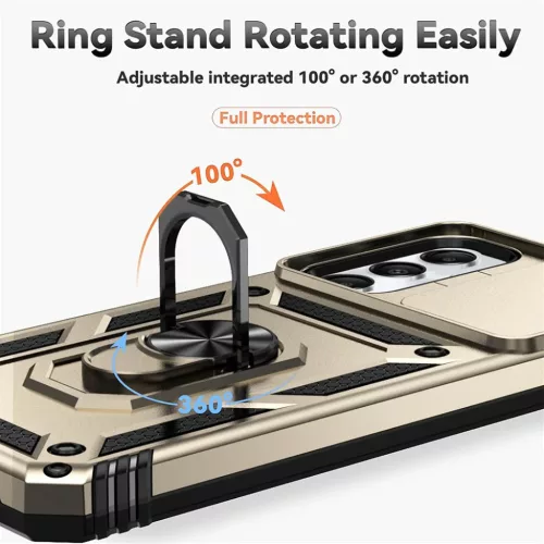 Techsuit - CamShield Sorozat - Honor 400 - Kék tok-5949419318076 6 kép