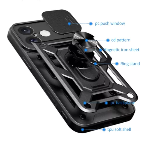  Honor 400 Pro Rózsaarany Techsuit CamShield Sorozat tok-5949419318069 6 kép