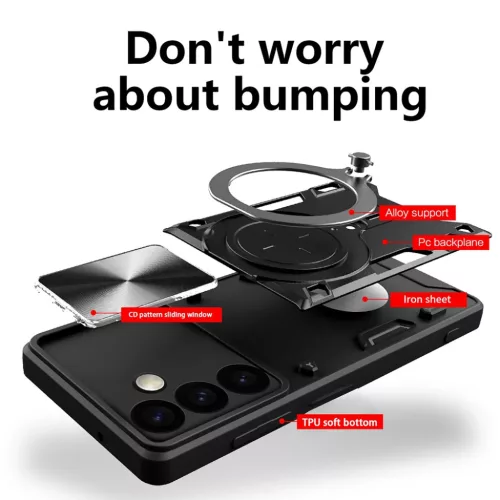  Honor 400 Kék Techsuit CamGuard Pro tok-5949419318021 2 kép