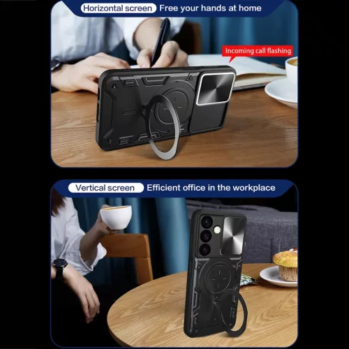  Honor 400 Kék Techsuit CamGuard Pro tok-5949419318021 3 kép